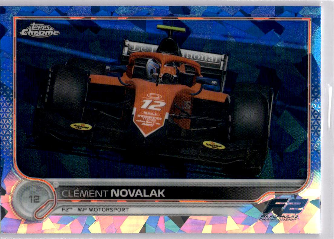 2022 Topps Chrome Sapphire Edition Formula 1 #140 Clément Novalak