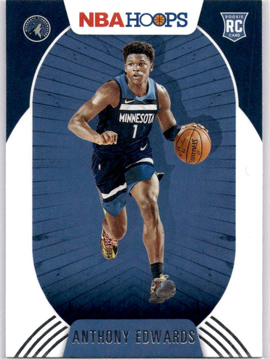 2020-21 Hoops #216 Anthony Edwards