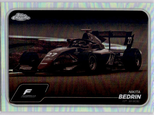 2024 Topps Chrome Formula 1 #140 Nikita Bedrin Refractors