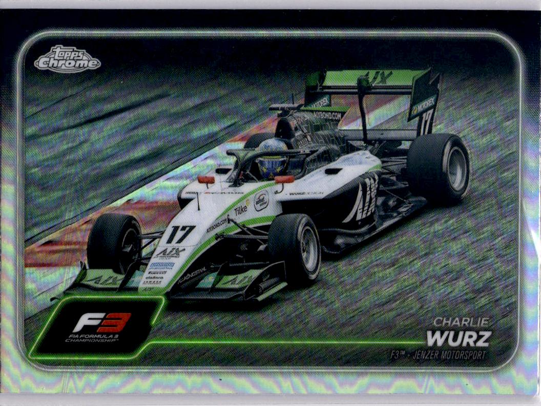 2024 Topps Chrome Formula 1 #130 Charlie Wurz Refractors