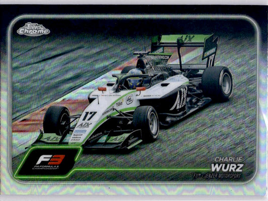 2024 Topps Chrome Formula 1 #130 Charlie Wurz Refractors