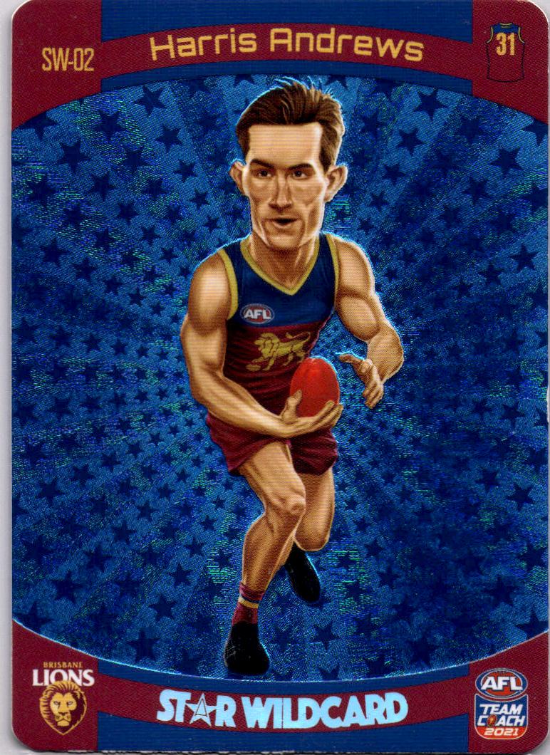 2021 TeamCoach Star Wildcard SW-02 Harris Andrews Brisbane