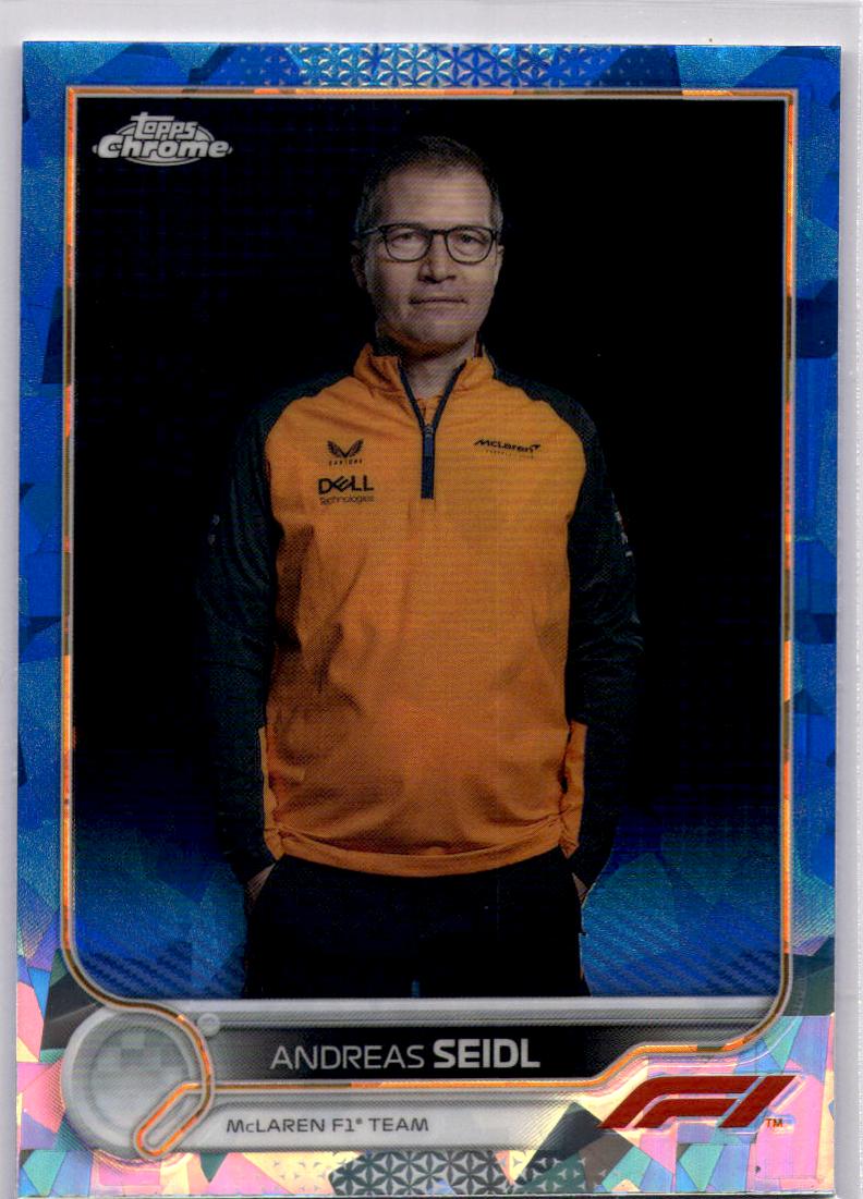 2022 Topps Chrome Sapphire Edition Formula 1 #104 Andreas Seidl