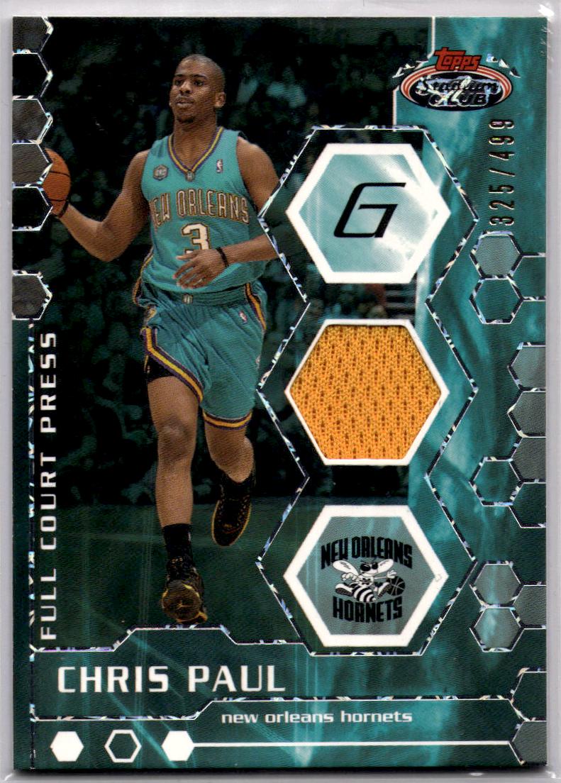 2007-08 Stadium Club #FCPR-CP Chris Paul Full Court Press Relics #/499