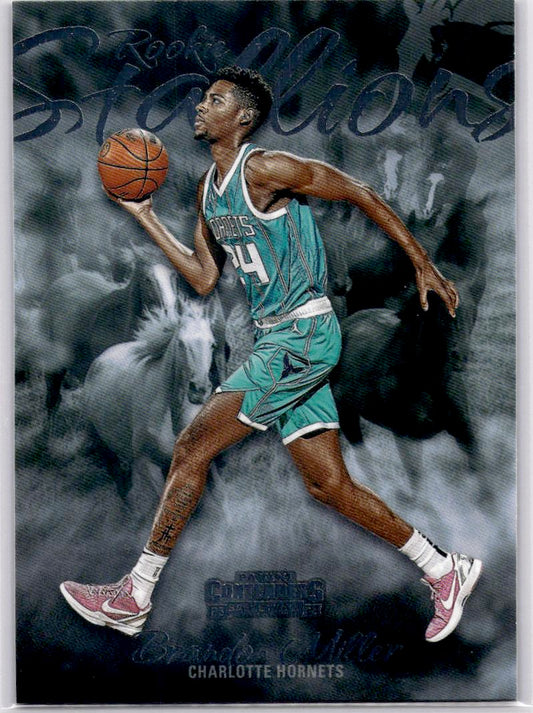 2023-24 Panini Contenders #10 Brandon Miller Rookie Stallions