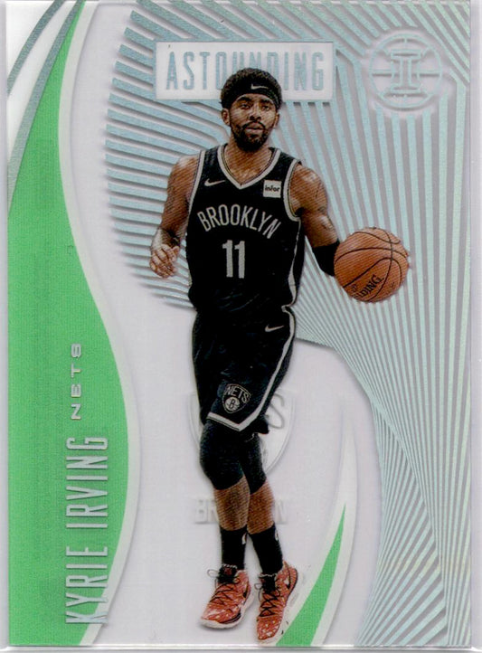 2019-20 Panini Illusions #17 Kyrie Irving Astounding Emerald