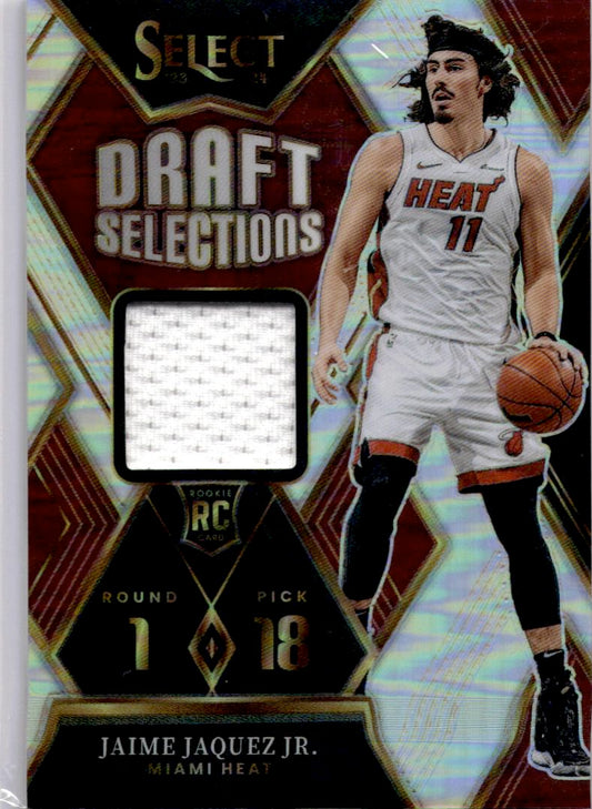 2023-24 Panini Select #DSM-JJ Jaime Jaquez Jr. Draft Selections Memorabilia