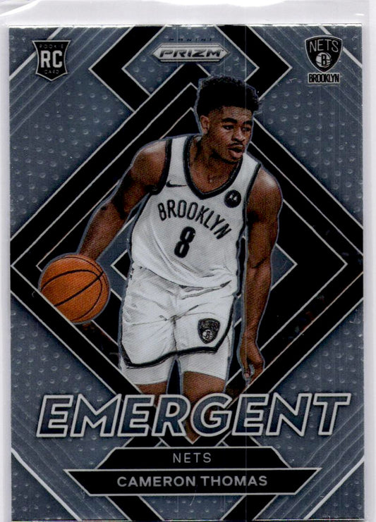 2021-22 Panini Prizm #4 Cameron Thomas Emergent