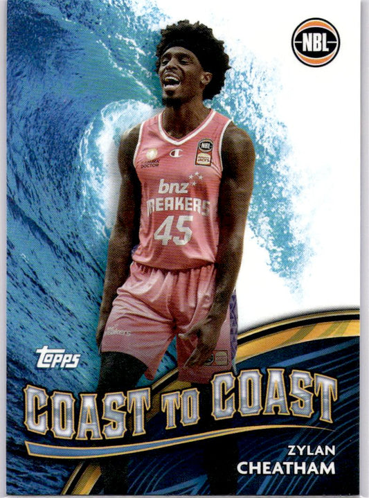 2023-24 Topps NBL #CC-17 Zylan Cheatham Coast to Coast