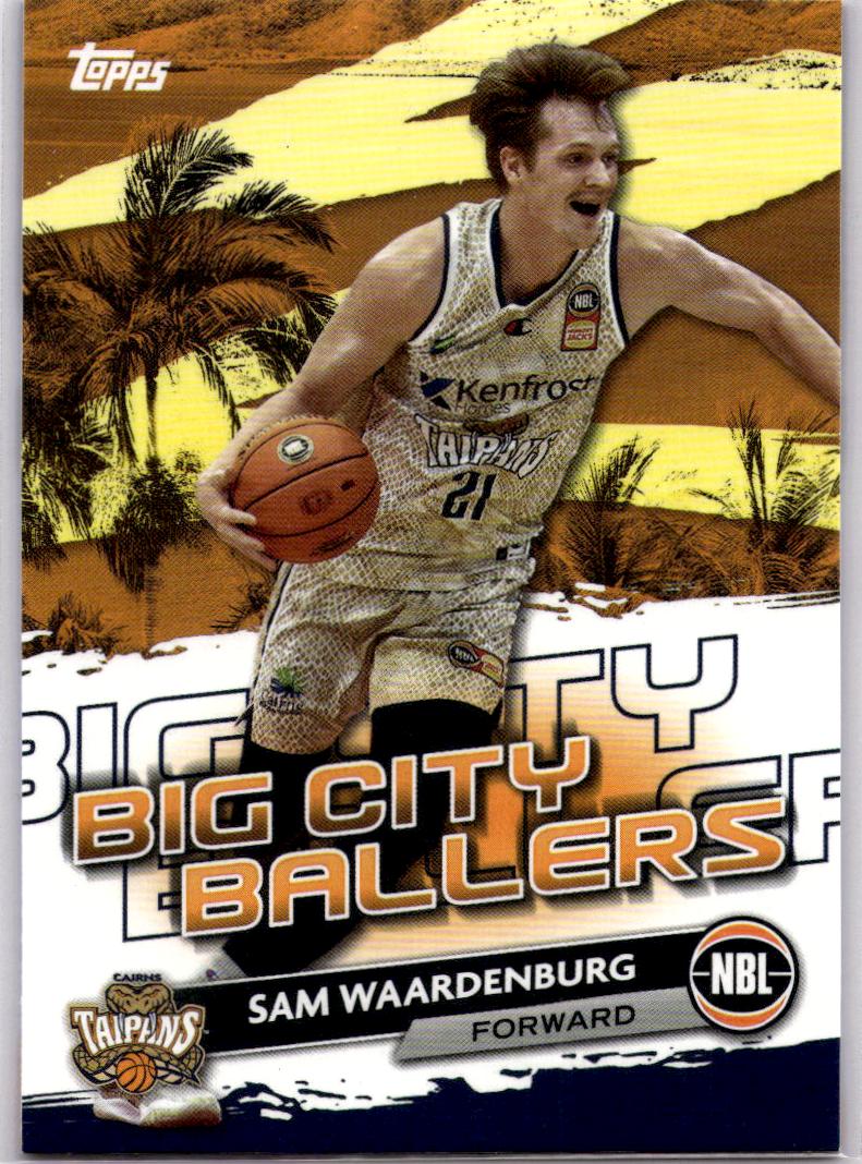 2023-24 Topps NBL #BCB-7 Sam Waardenburg Big City Ballers