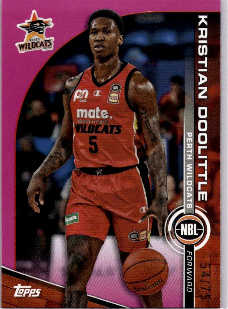 2023-24 Topps NBL #65 Kristian Doolittle Fuchsia #/75