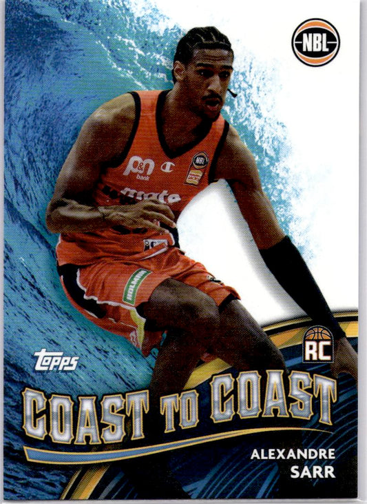 2023-24 Topps NBL #CC-7 Alexandre Sarr Coast to Coast