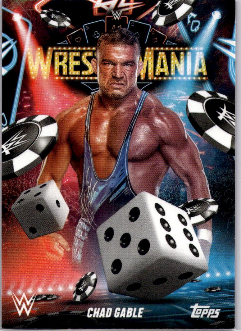 2025 Topps WWE WrestleMania 41 (Las Vegas Exclusive) #WM-6 Chad Gable