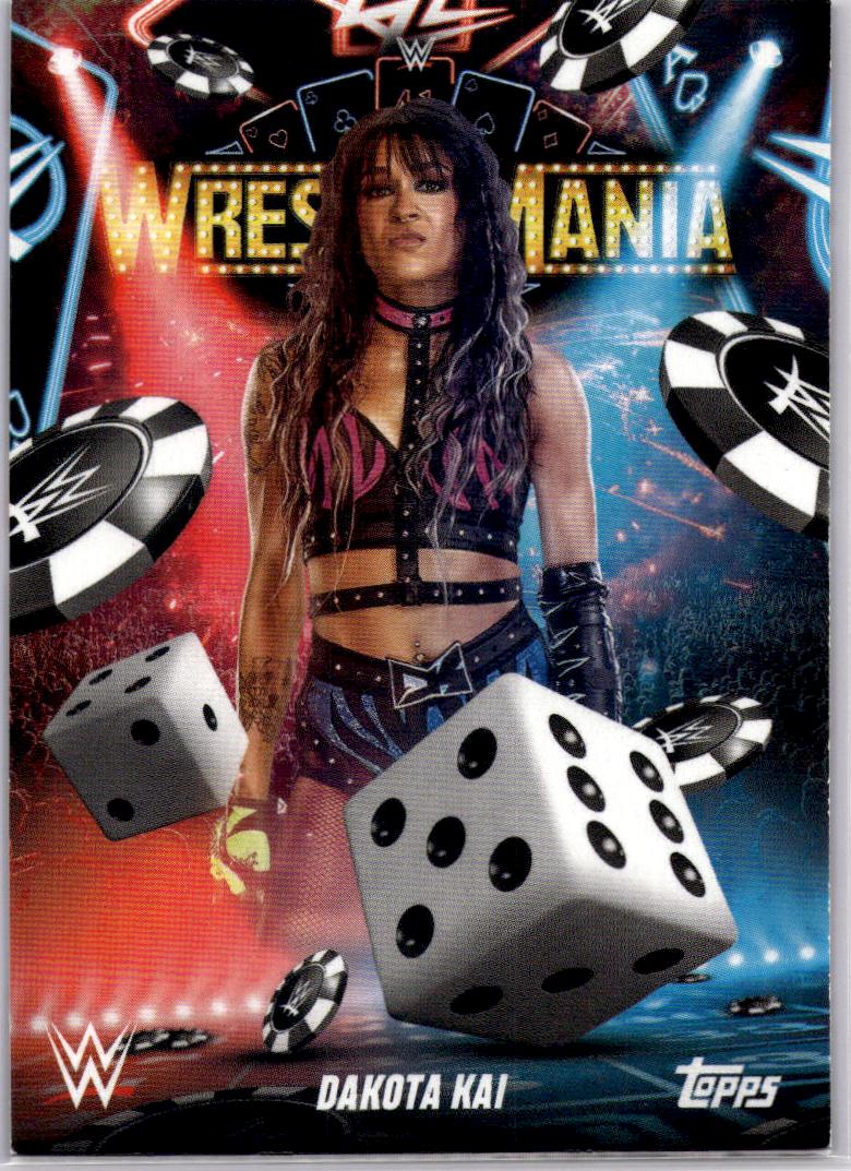 2025 Topps WWE WrestleMania 41 (Las Vegas Exclusive) #WM-36 Dakota Kai