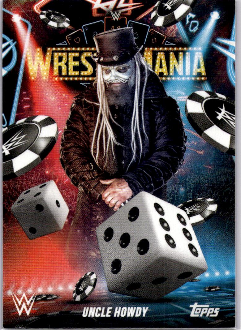 2025 Topps WWE WrestleMania 41 (Las Vegas Exclusive) #WM-8 Uncle Howdy
