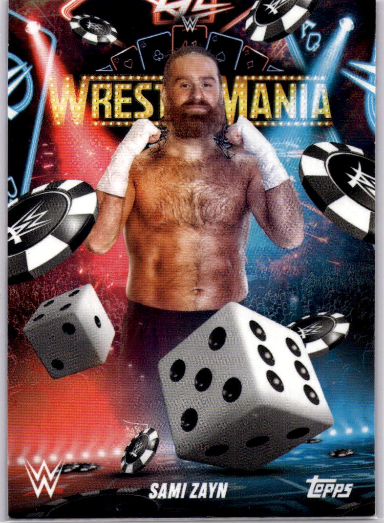2025 Topps WWE WrestleMania 41 (Las Vegas Exclusive) #WM-35 Sami Zayn