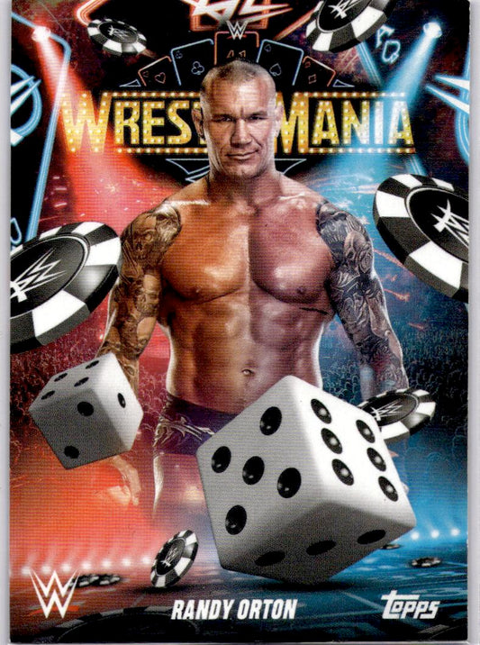 2025 Topps WWE WrestleMania 41 (Las Vegas Exclusive) #WM-4 Randy Orton