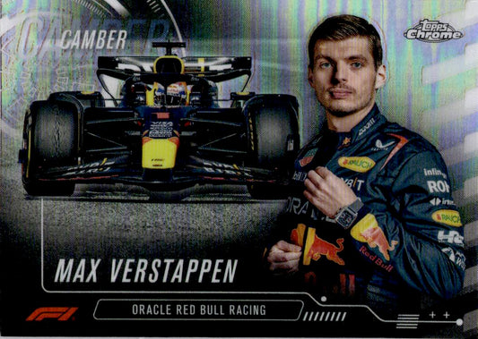 2024 Topps Chrome Formula 1 #CAM-1 Max Verstappen Camber