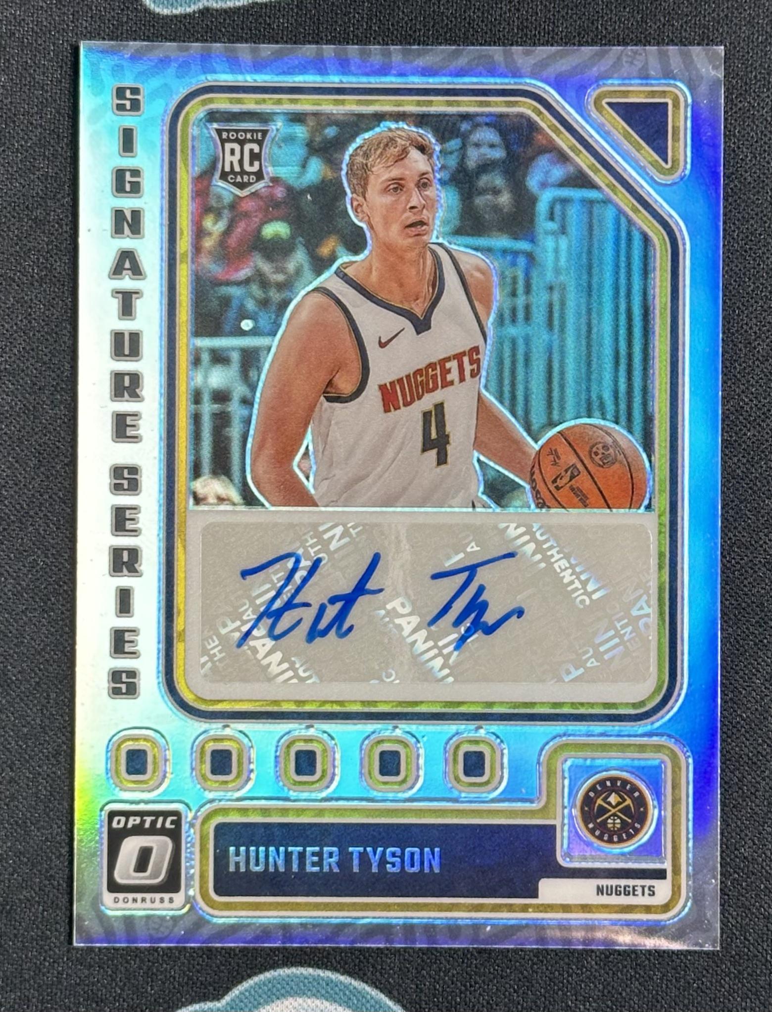 2023-24 Donruss Optic #SS-TYS Hunter Tyson Signature Series Holo
