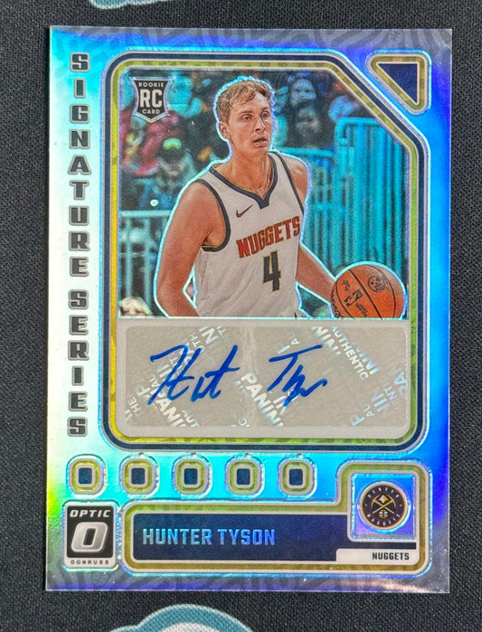 2023-24 Donruss Optic #SS-TYS Hunter Tyson Signature Series Holo