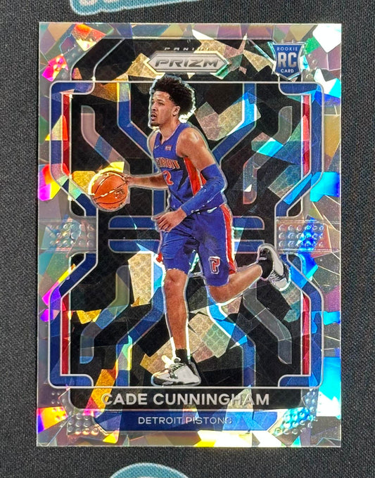 2021-22 Panini Prizm #282 Cade Cunningham Ice