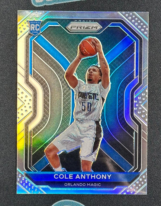 2020-21 Panini Prizm #292 Cole Anthony Silver Prizms