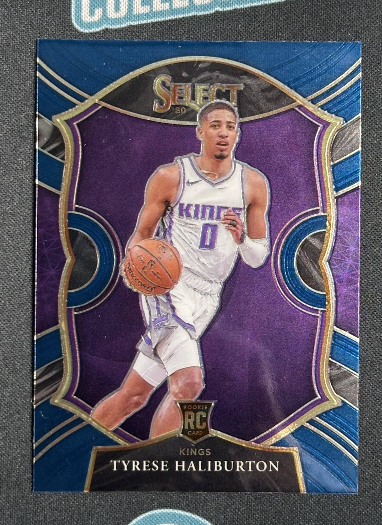 2020-21 Panini Select #72 Tyrese Haliburton Blue