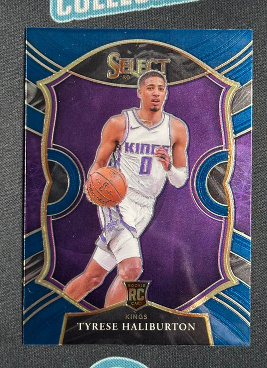 2020-21 Panini Select #72 Tyrese Haliburton Blue