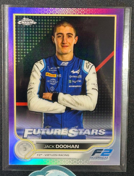 2022 Topps Chrome Formula 1 #79 Jack Doohan Purple Refractor #/399