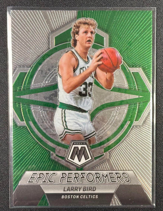 2023-24 Panini Mosaic Epic Performer #17 Larry Bird
