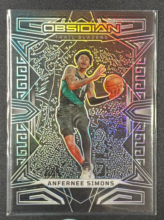 2022-23 Panini Obsidian #55 Anfernee Simons