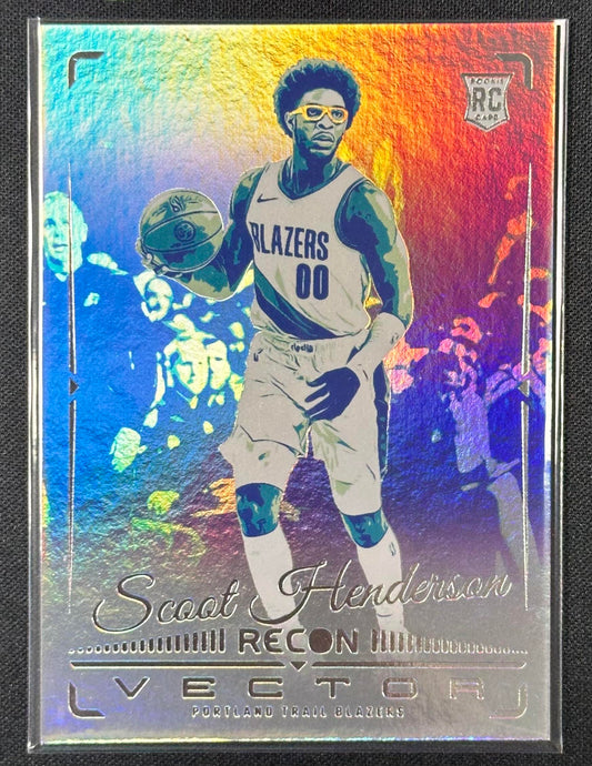 2023-24 Panini Recon #18 Scoot Henderson Vector