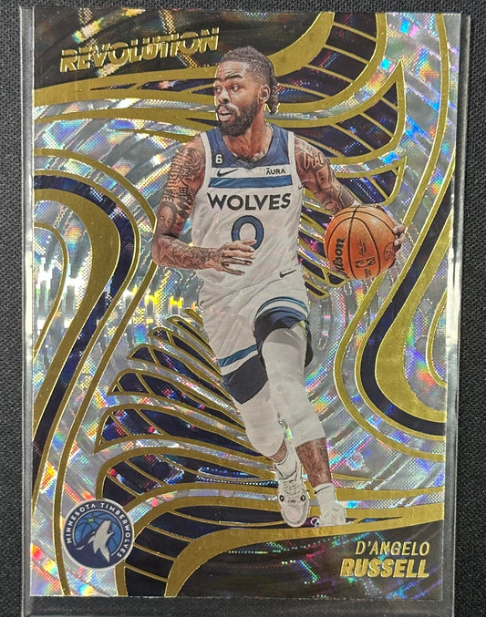 2022-23 Panini Revolution #70 D'Angelo Russell Fractal