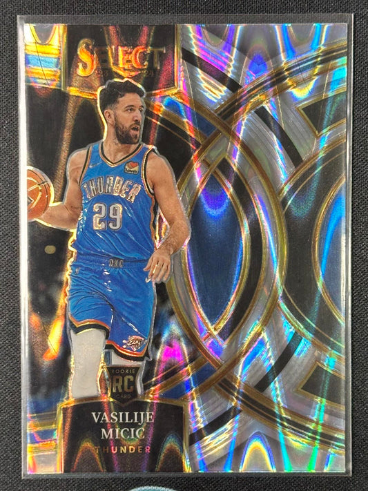 2023-24 Panini Select #106 Vasilije Micic Tectonic Prizms