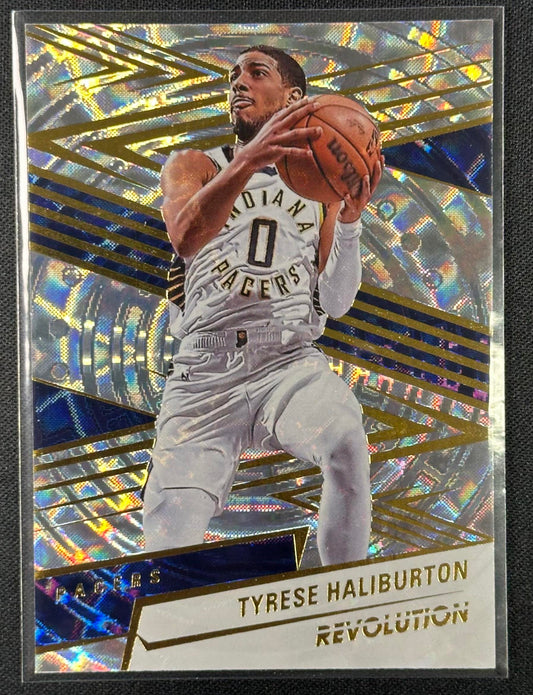 2024-25 Panini Revolution #91 Tyrese Haliburton Fractal