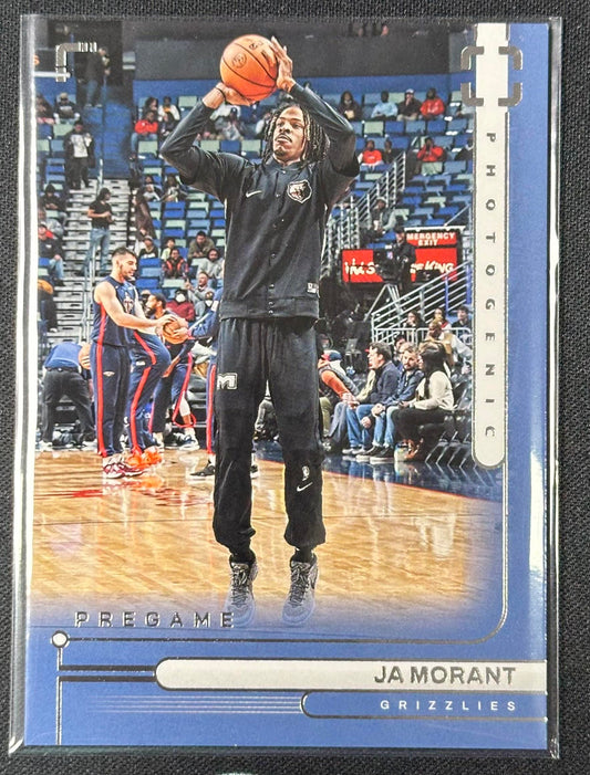 2022-23 Panini PhotoGenic #8 Ja Morant Pregame