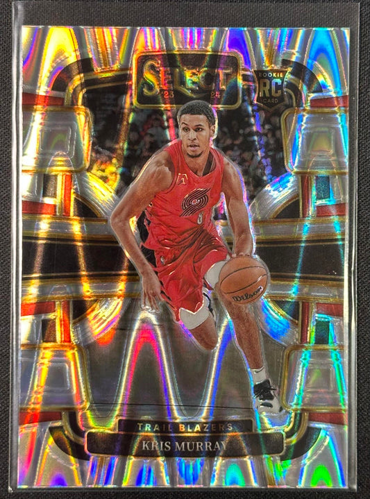 2023-24 Panini Select #91 Kris Murray Tectonic Prizms