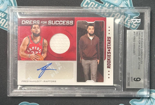 2019-20 Panini Chronicles #DF-FVV Fred VanVleet Dress for Success Red BGS 9