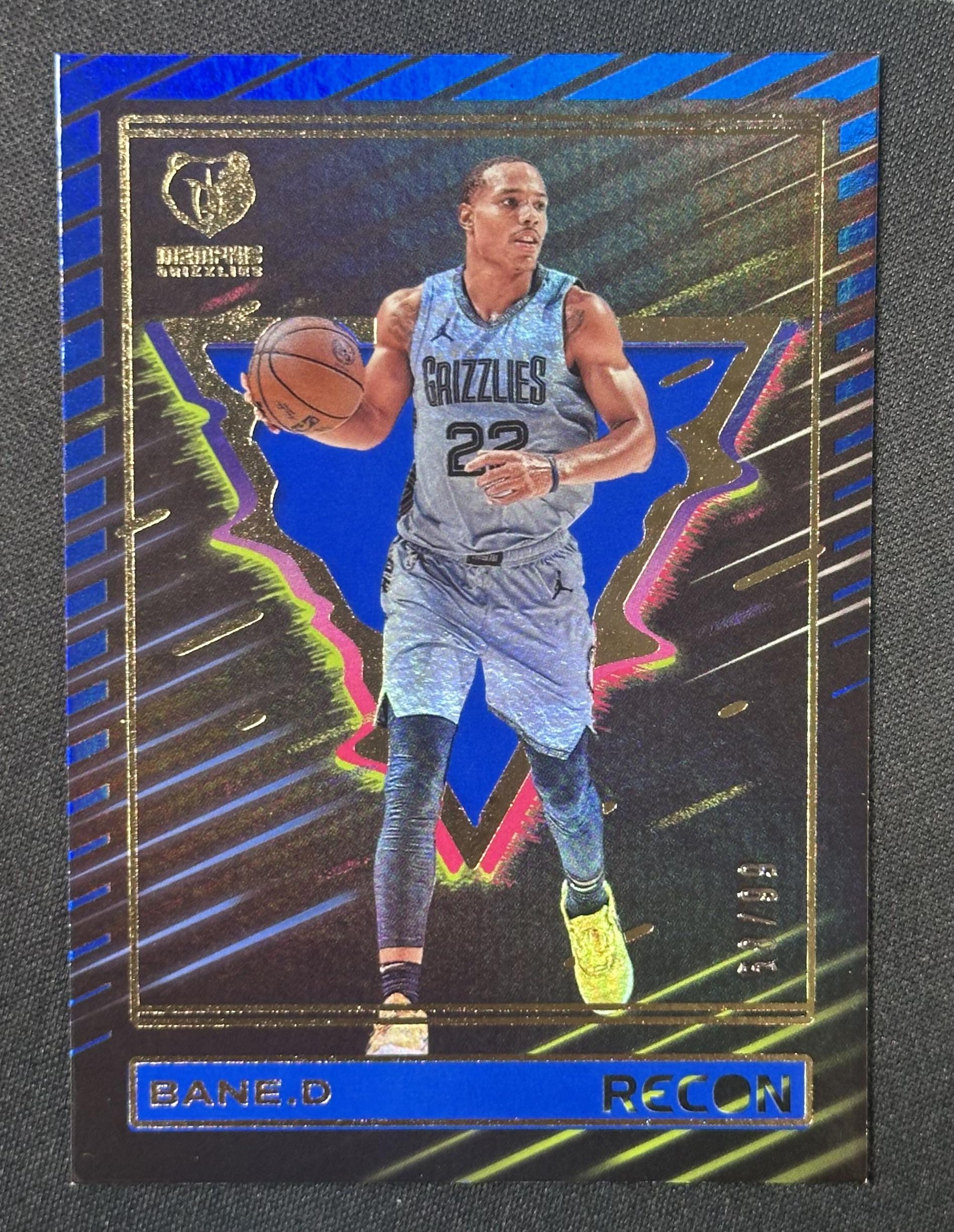 2023-24 Panini Recon #125 Desmond Bane Holo Blue #/99