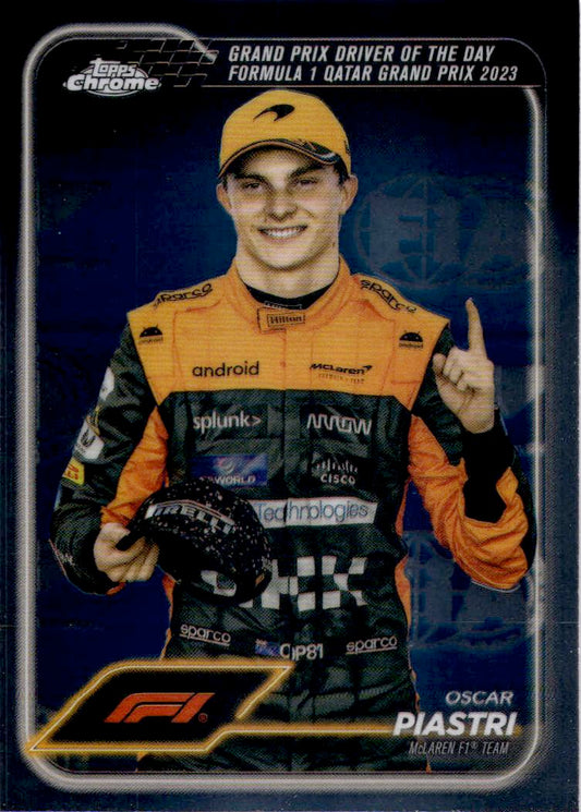 2024 Topps Chrome Formula 1 #175 Oscar Piastri
