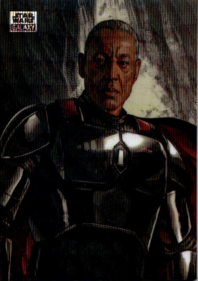 2024 Topps Chrome Star Wars Galaxy Death Trooper Galactic Empire Art /99