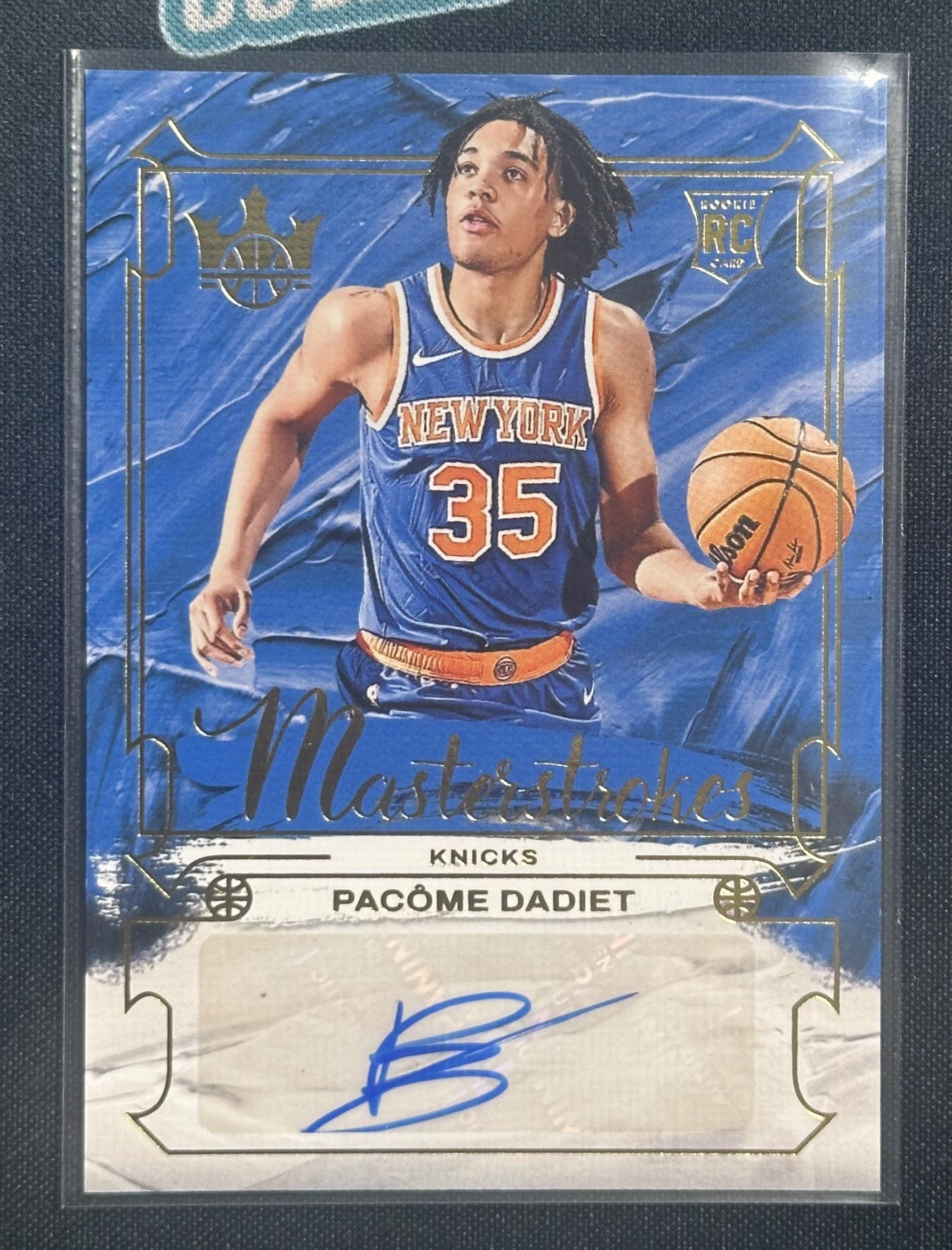 2024-25 Panini Court Kings #MS-DAD Pacome Dadiet Masterstrokes #/99