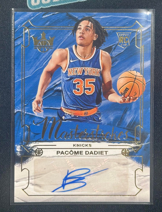 2024-25 Panini Court Kings #MS-DAD Pacome Dadiet Masterstrokes #/99