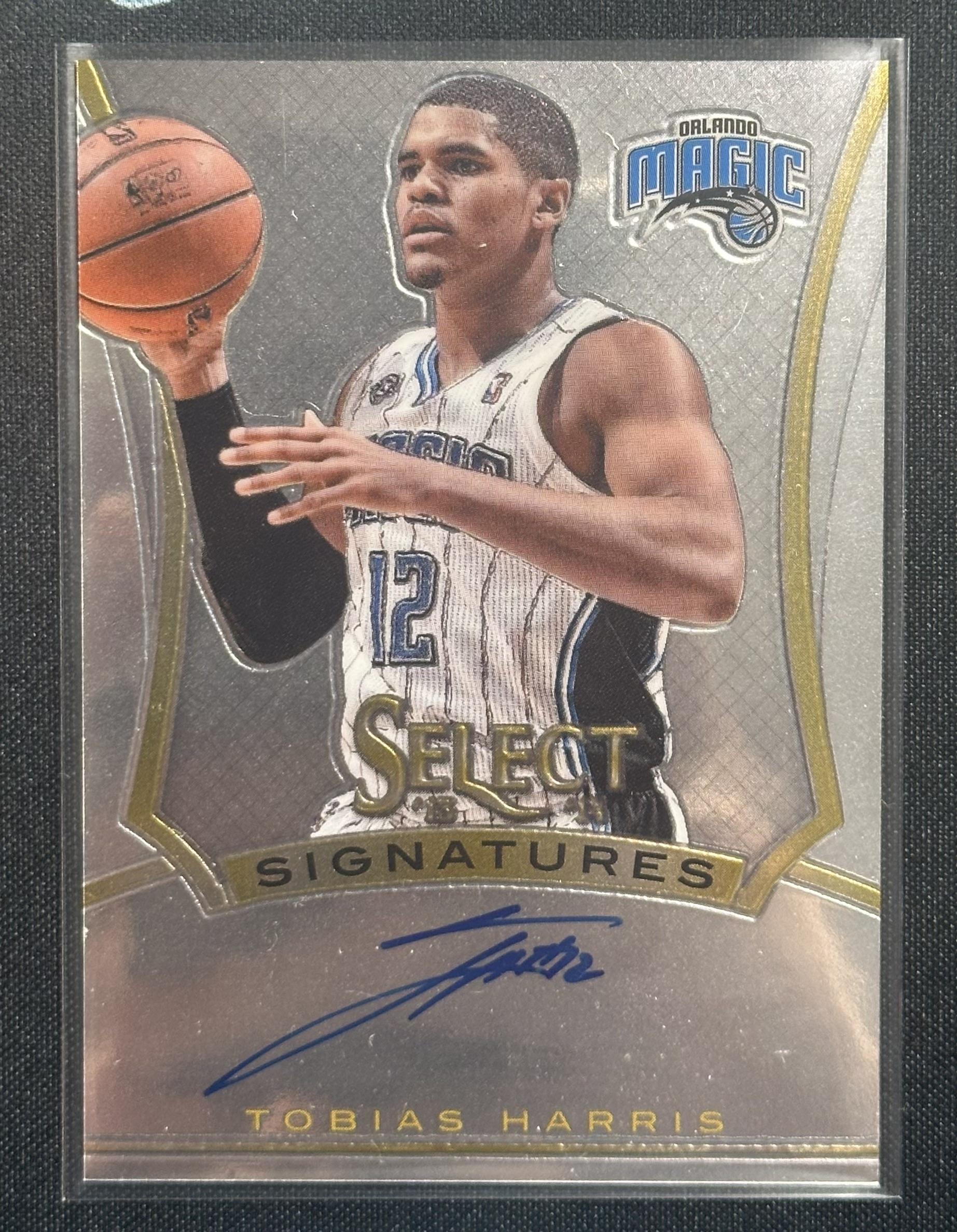 2013-14 Panini Select #30 Tobias Harris Signatures