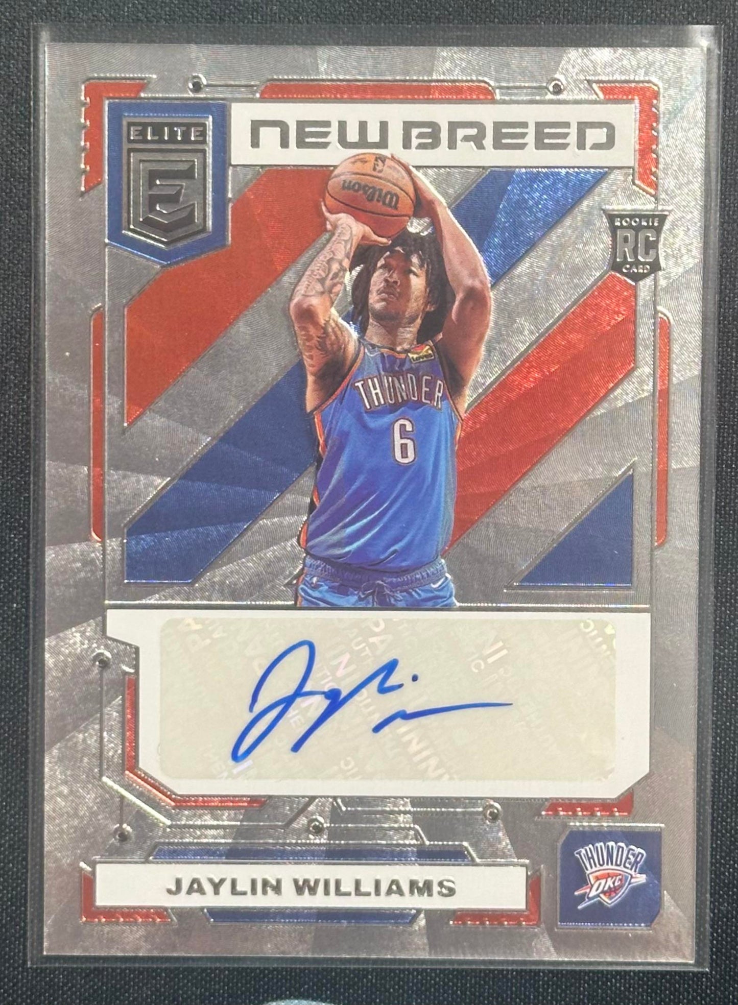 2022-23 Donruss Elite #NB-JLW Jalen Williams New Breed Autographs