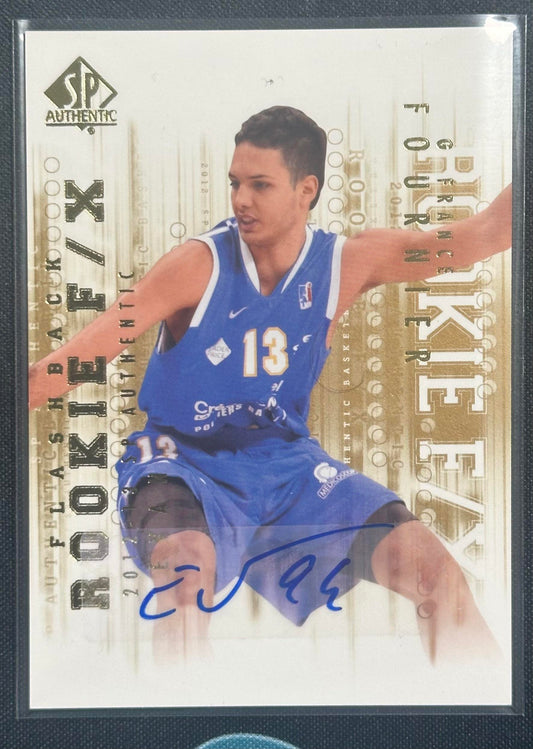 2012-13 SP Authentic #91 Evan Fournier Flashback Rookie F/X Autographs