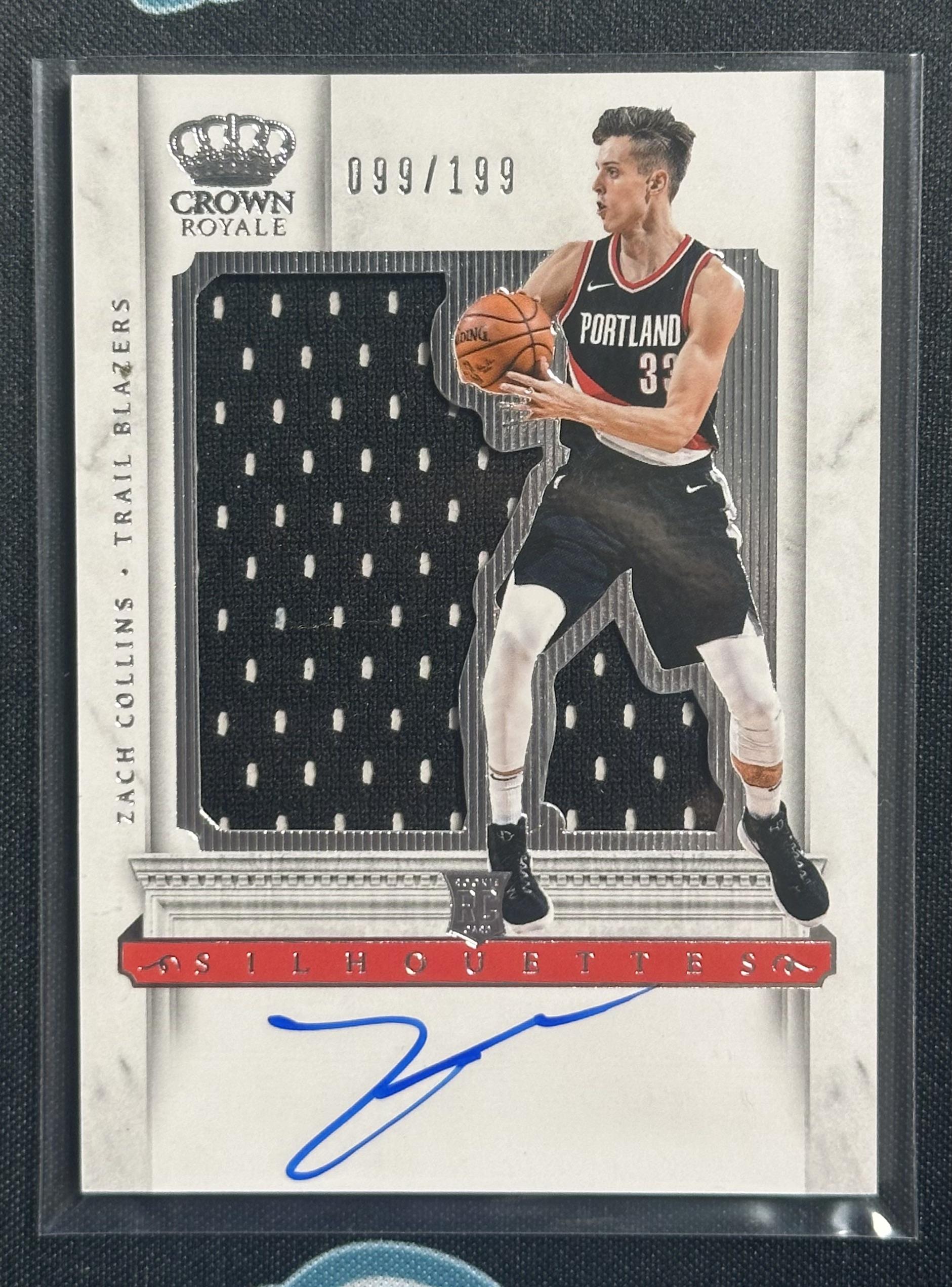 2017-18 Panini Crown Royale #223 Zach Collins #/199