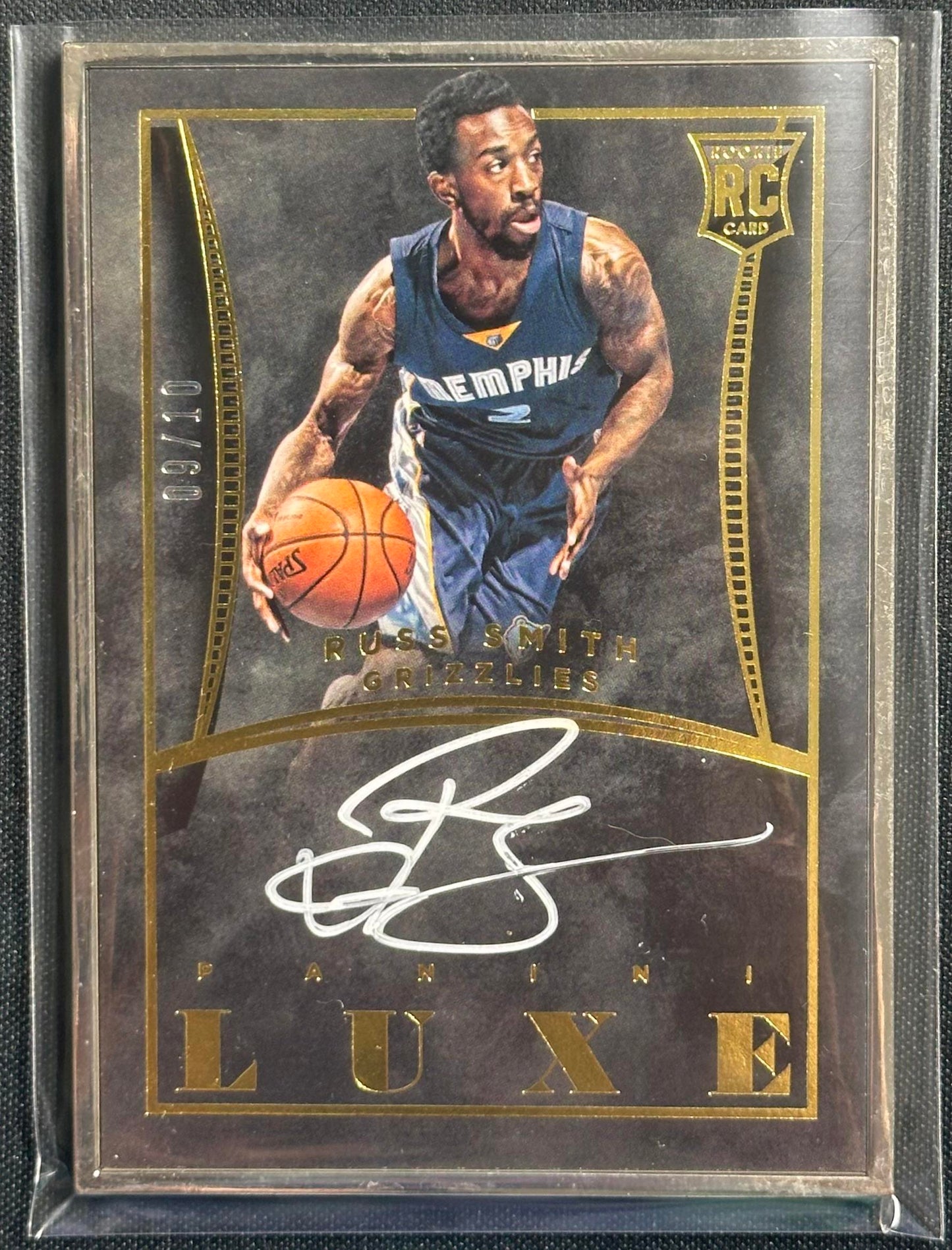 2014-15 Panini Luxe #L-RS Russ Smith Gold #/10