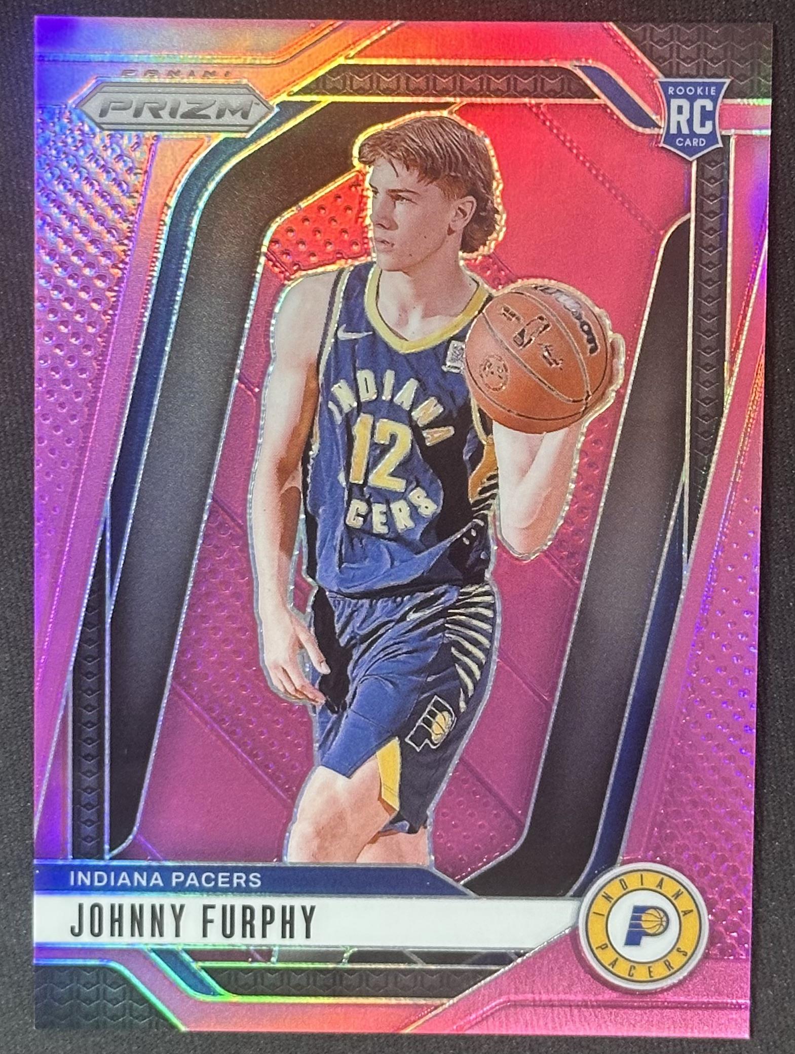 2024-25 Panini Prizm #237 Johnny Furphy Prizms Skewed /249