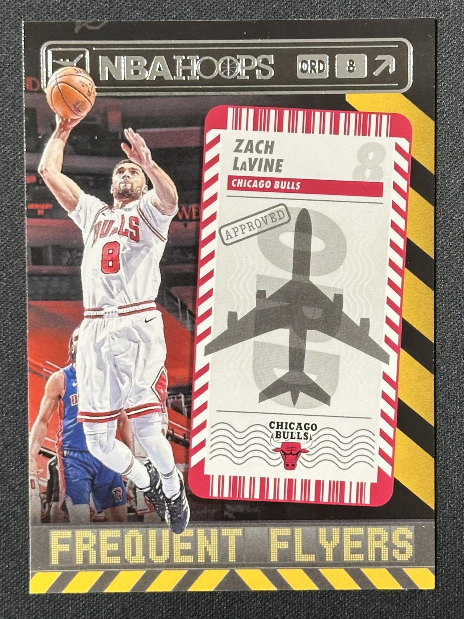 2021-22 Hoops #11 Zach LaVine Frequent Flyers